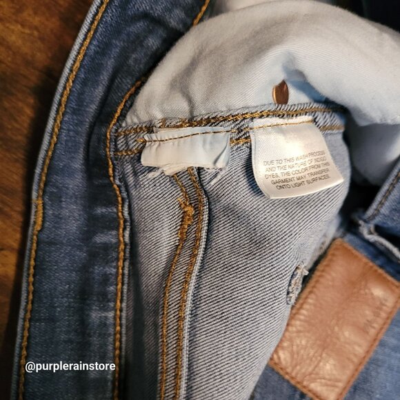 Madewell Jeans Size 28 Skinny 10" High Rise Tummy Control Medium Wash Denim - Picture 6 of 12